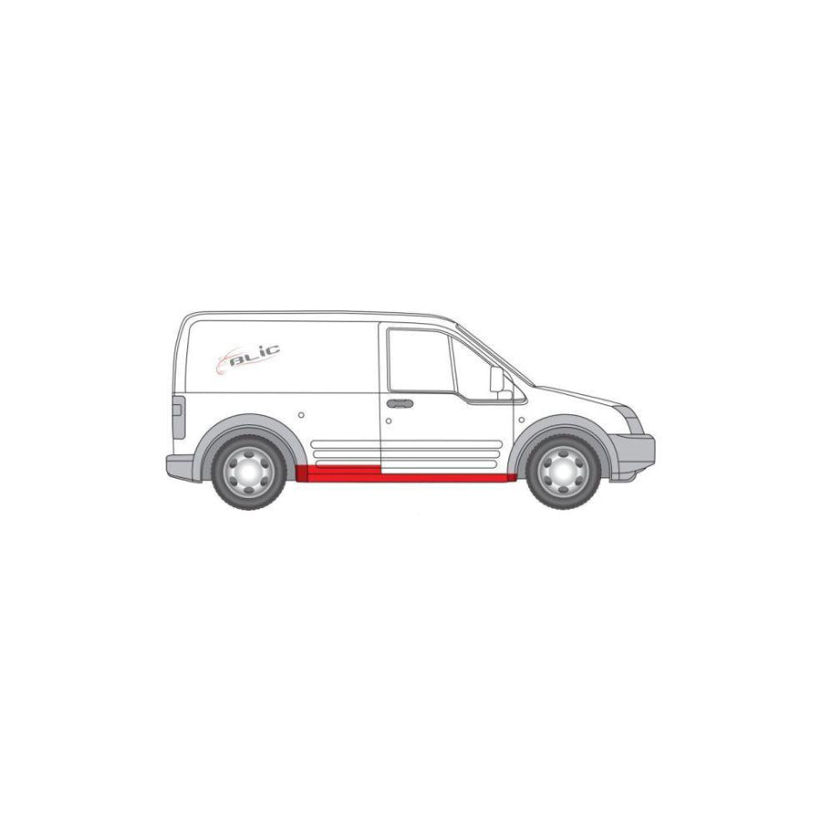 Blic 6601-01-3528807P Repair Panel Suitable For Mercedes-Benz E-Class