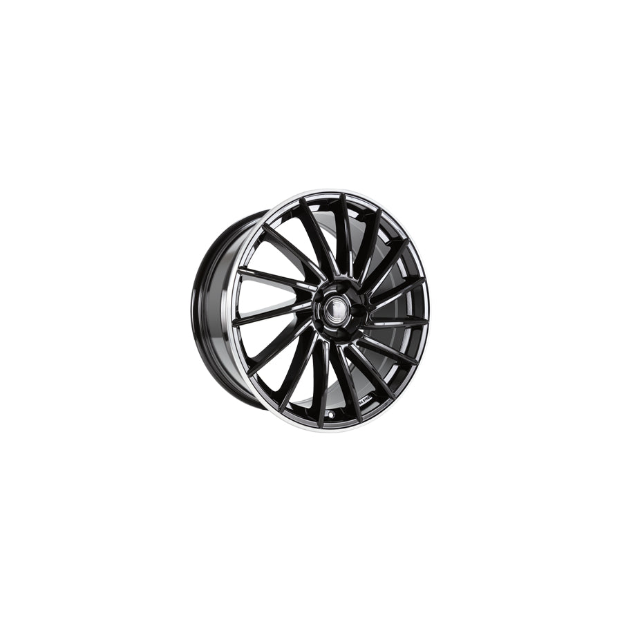 Diewe Wheels Briosa 8.5x19 ET43 1319NL-5108A43634 NeroS machined lip Wheel