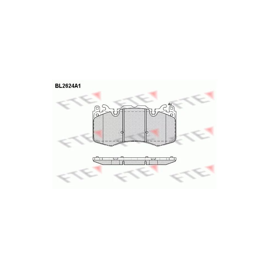 FTE 9010872 Brake Pad Set