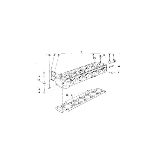 Genuine BMW 11121304634 E26 Cylinder Head (Inc. M1) | ML Performance UK Car Parts