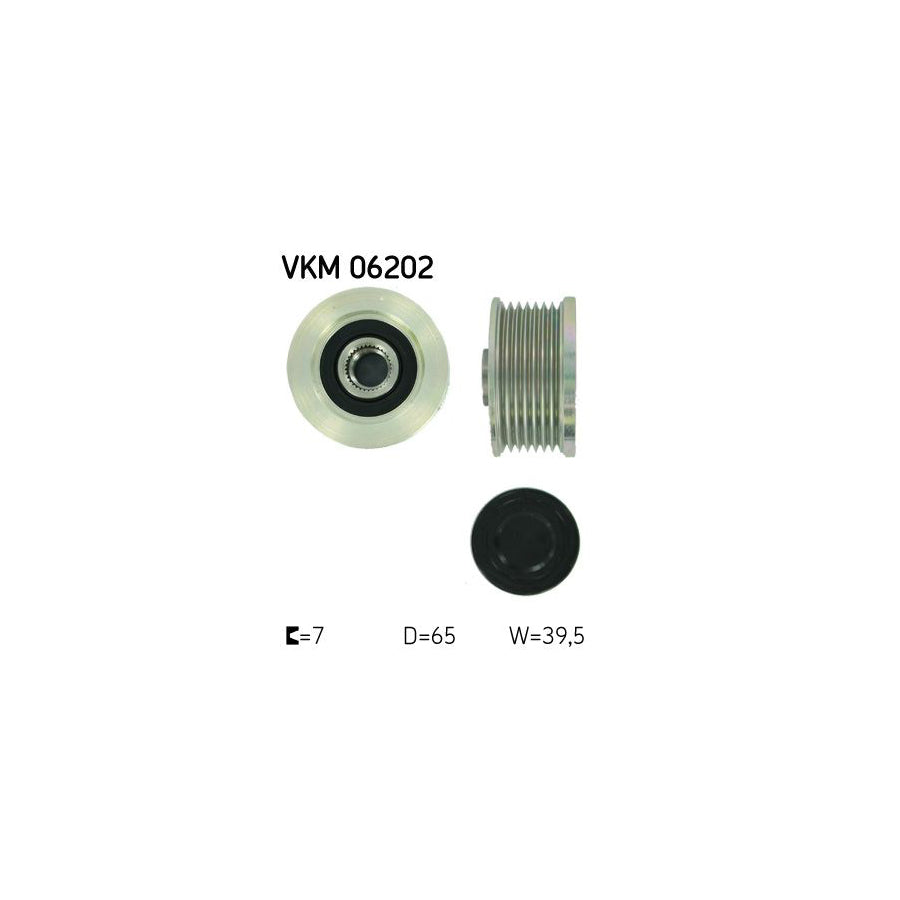 Skf Vkm 06202 Alternator Freewheel Clutch