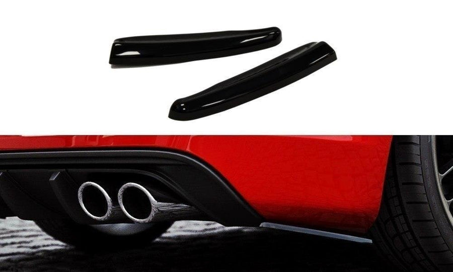 Maxton Design AU-S3-3-RSD1T Rear Side Splitters Audi S3 / A3 S-Line 8V Hatchback / Sportback | ML Performance UK Car Parts