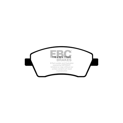 EBC PD13KF739 Brake Pad & Disc Kit 2 | ML Performance UK Car Parts
