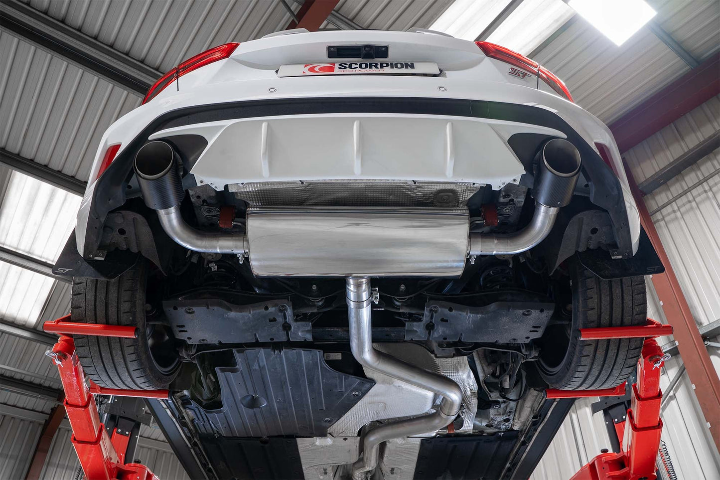 Scorpion SFDS091CF Ford Focus ST Mk4 Gpf-Back System | ML Performance UK UK