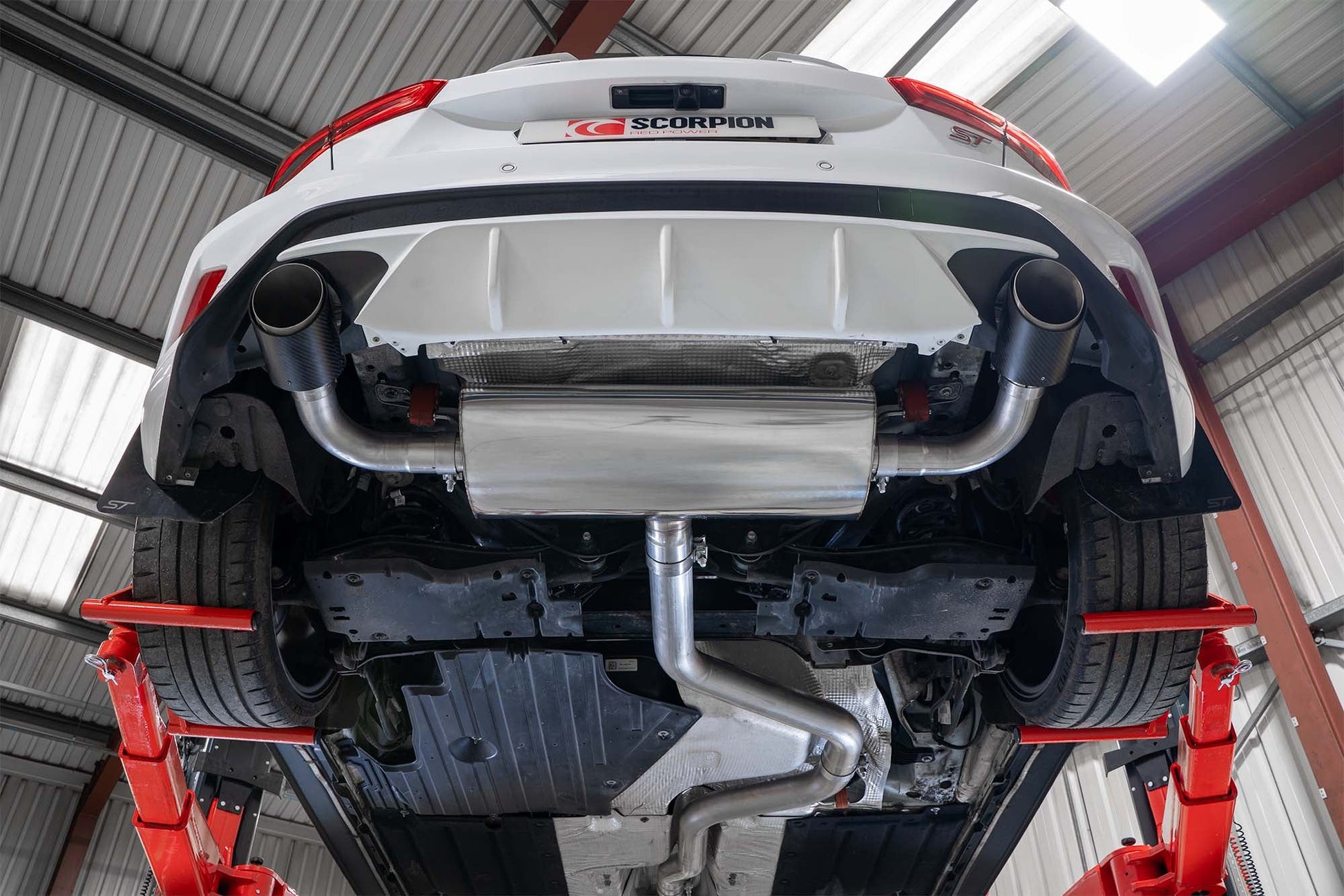 Scorpion SFDS091CF Ford Focus ST Mk4 Gpf-Back System | ML Performance UK UK