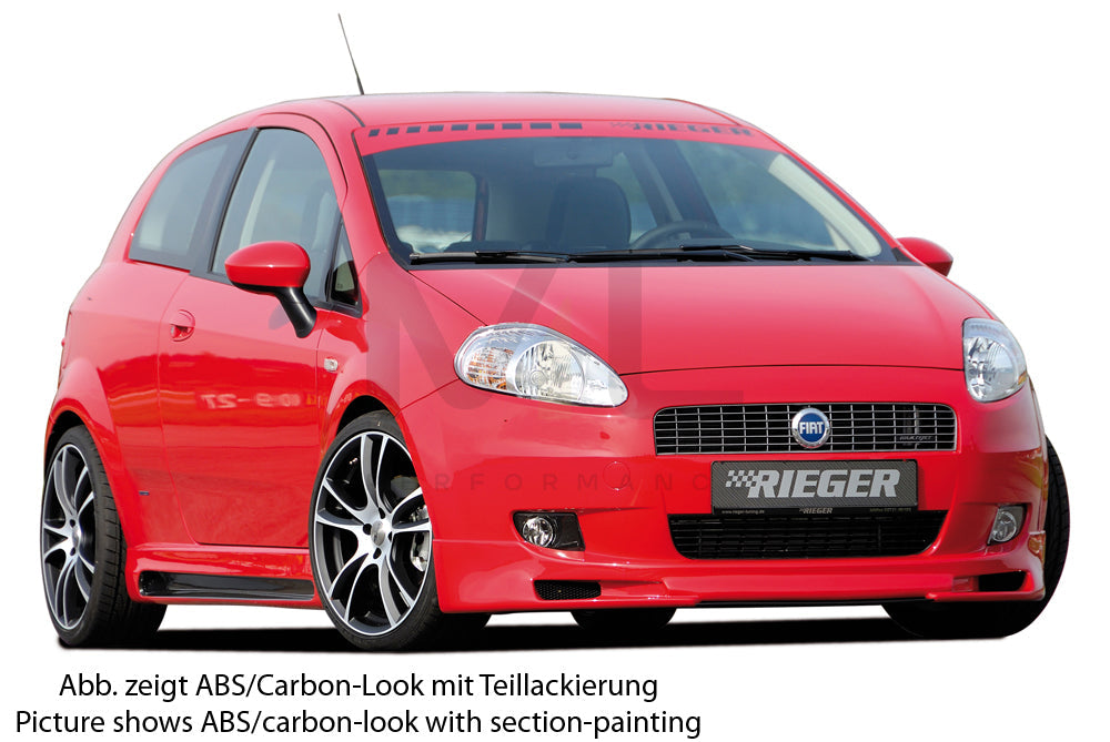 Rieger 00056045 Fiat Grande Punto (199) Side Skirt 4 | ML Performance UK Car Parts