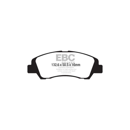 EBC PDKF2353 Hyundai i-10 Ultimax Front Brake Pad & Plain Disc Kit 2 | ML Performance UK Car Parts