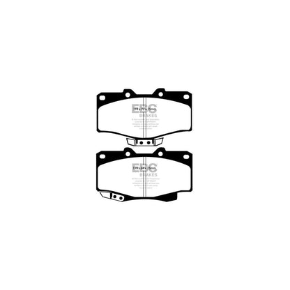 EBC PD01KF1428 Toyota Greenstuff Front Brake Pad & Plain Disc Kit  (Inc. 4 Runner & Hilux Surf) 2 | ML Performance UK Car Parts