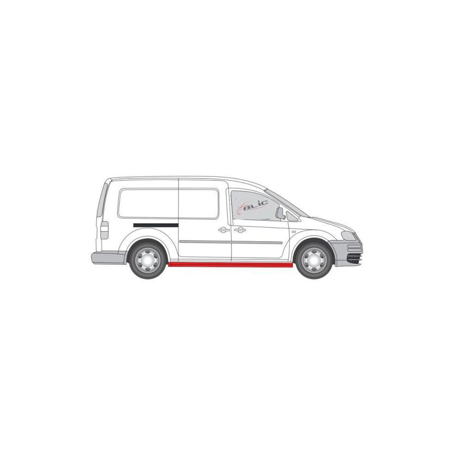 Blic 6505-06-9571014K Rocker Panel for VW Caddy