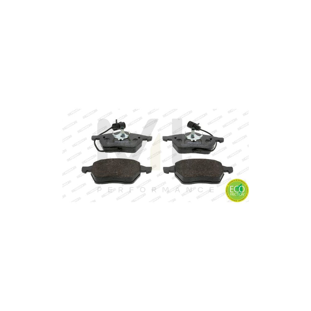 Ferodo Premier Eco Friction FDB590 Brake Pad Set Incl. Wear Warning Contact, With Piston Clip, Without Accessories