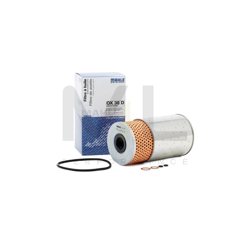 MAHLE ORIGINAL OX 38D Oil Filter Filter Insert | ML Performance Car Parts