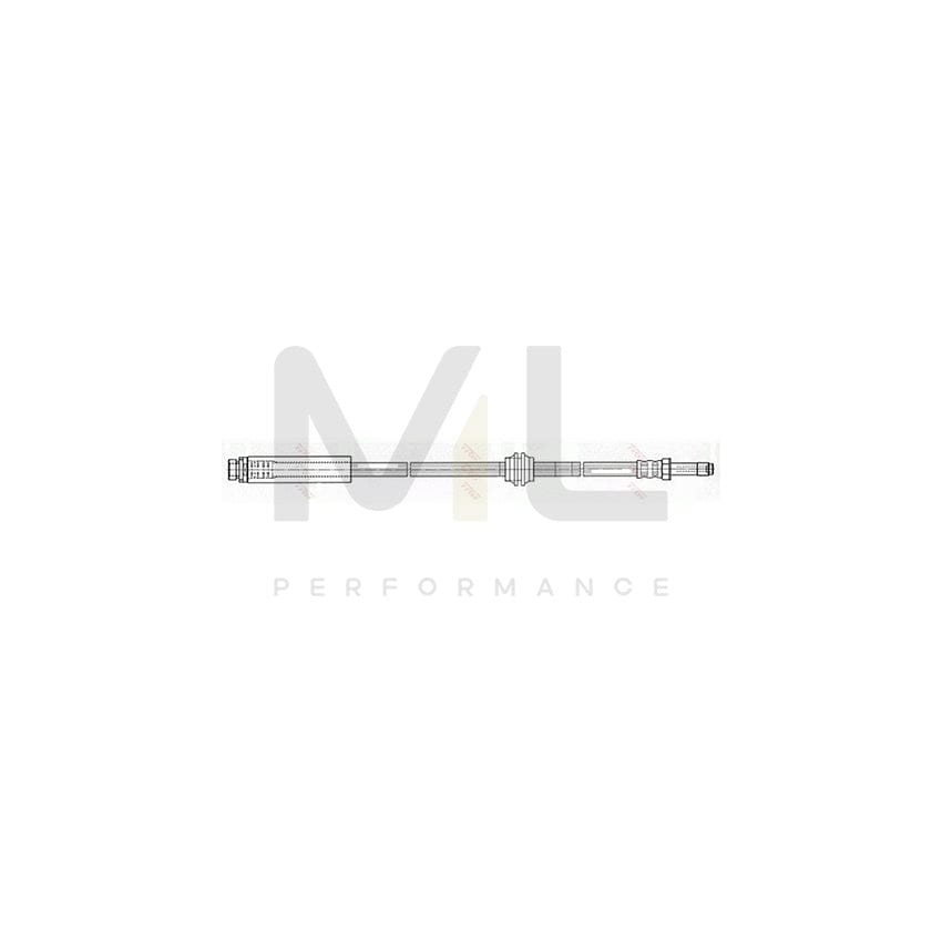 TRW PHB509 Brake Hose for FORD FOCUS 435mm, M10x1