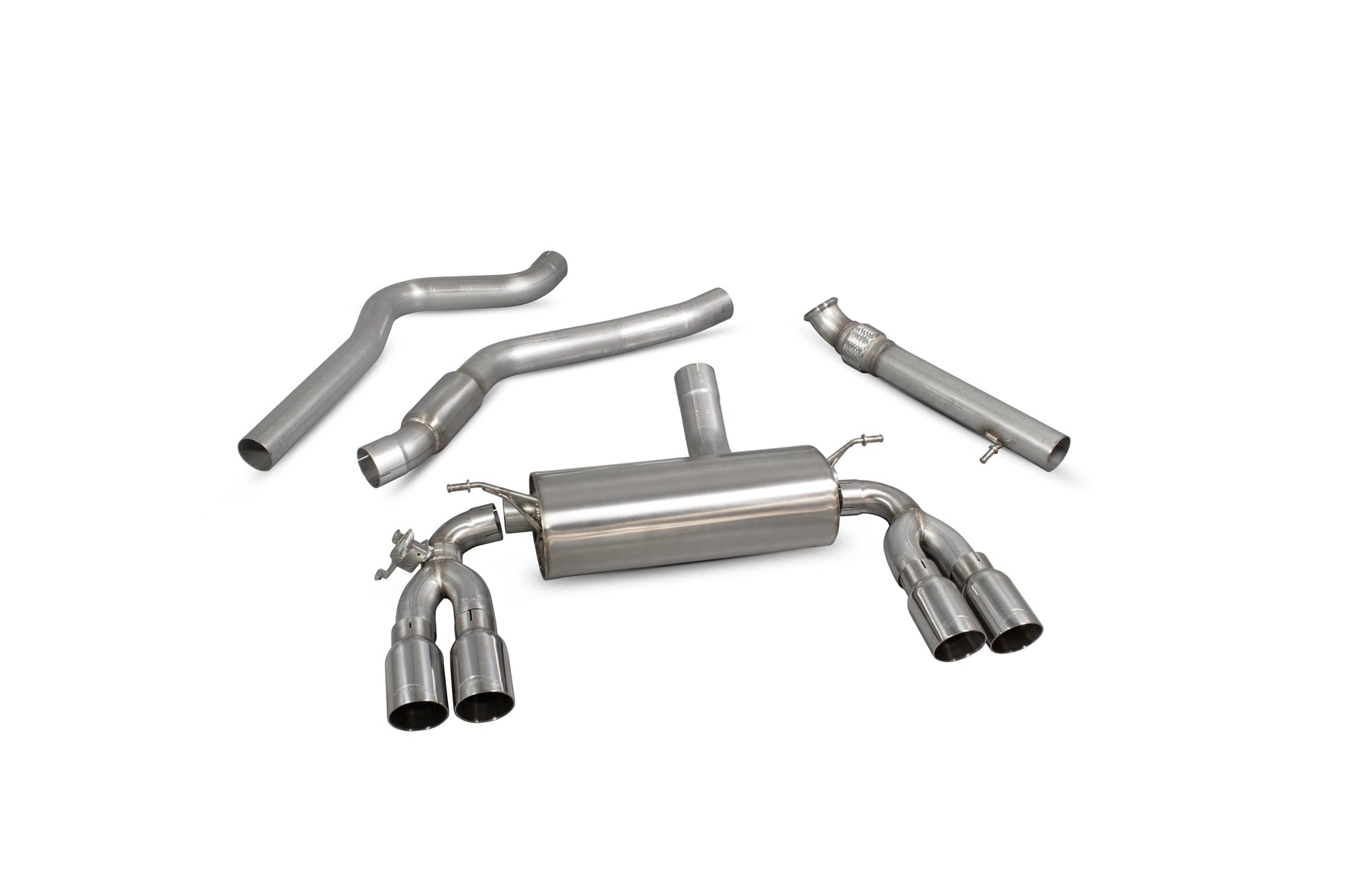 Scorpion SBM075 BMW M2 F87 Cat-Back System With Electronic Valve | ML Performance UK UK