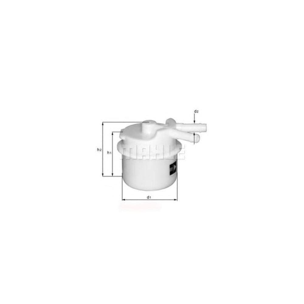 MAHLE ORIGINAL KL 138 Fuel filter In-Line Filter | ML Performance Car Parts