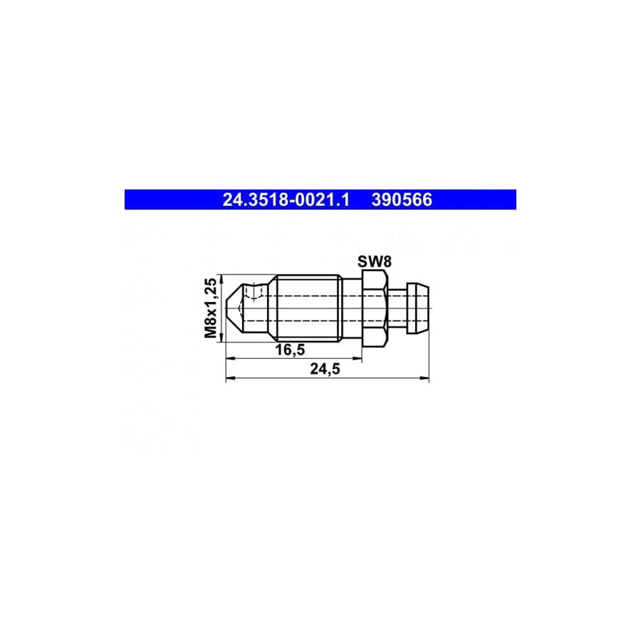 ATE 24.3518-0021.1 Breather Screw / Valve