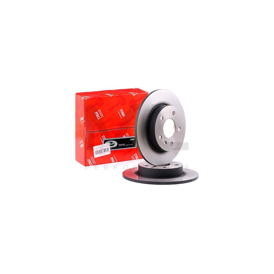 TRW DF4051 Brake Disc Solid, Painted  - 1 piece