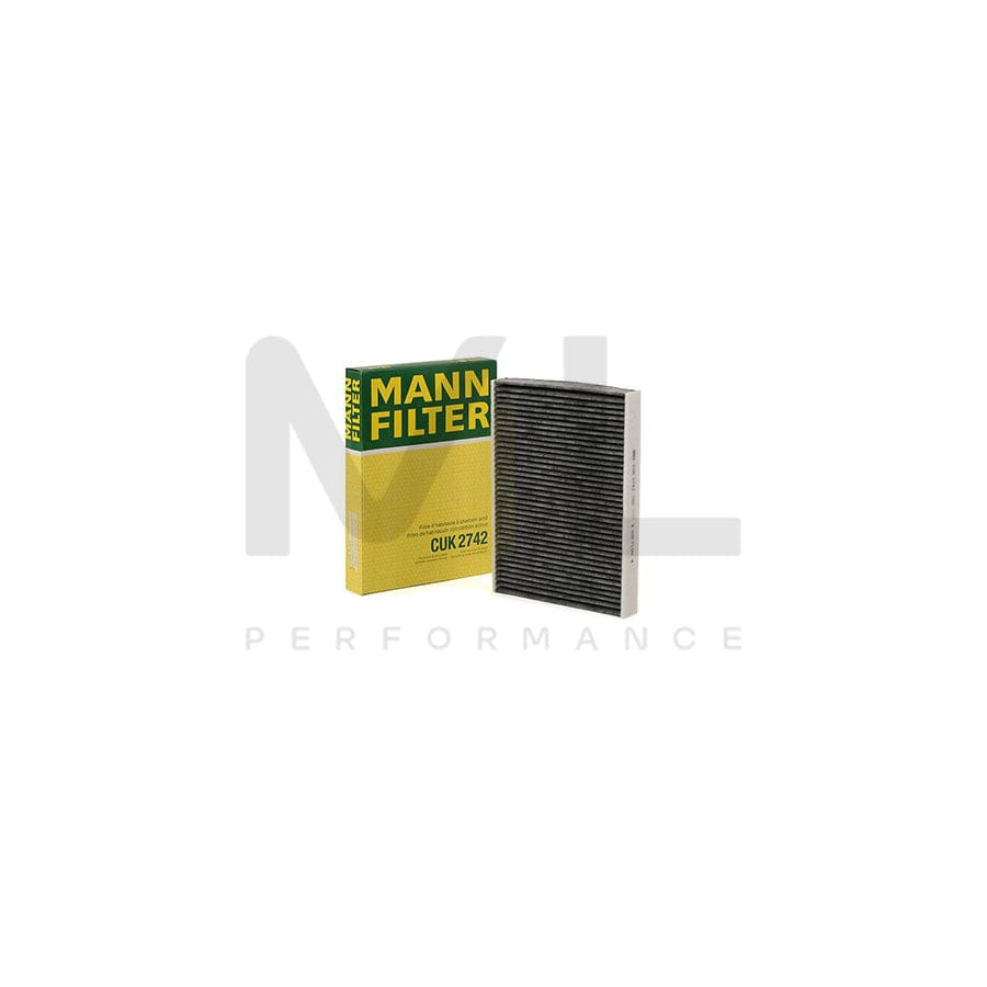 MANN-FILTER CUK 2742 Pollen filter Activated Carbon Filter