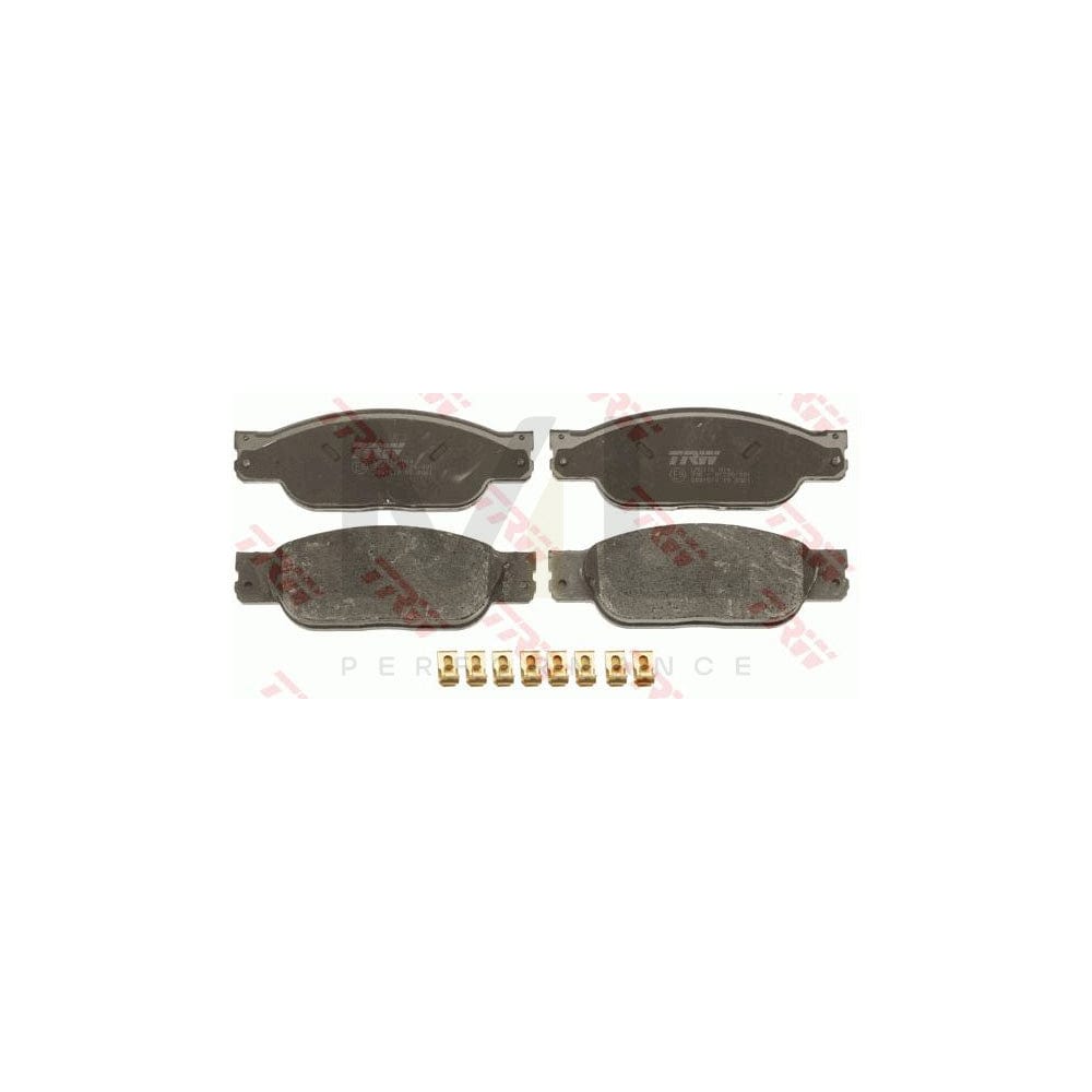 TRW Cotec Gdb1510 Brake Pad Set Not Prepared For Wear Indicator, With Accessories