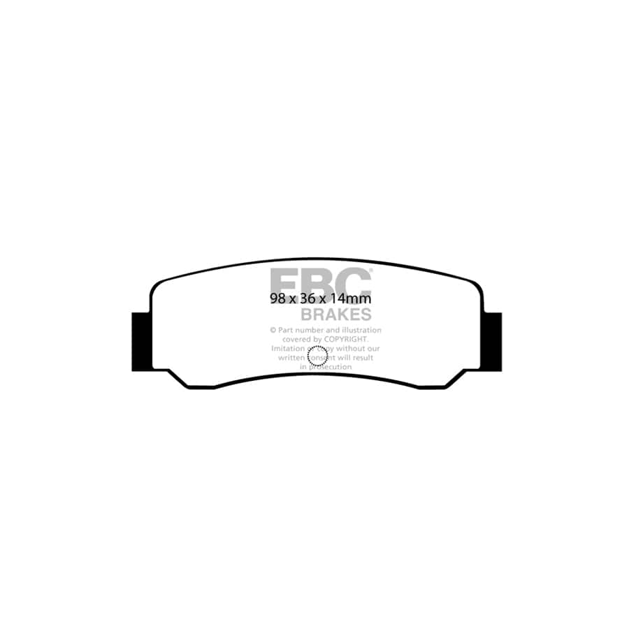 EBC PDKR860 Toyota Corolla Ultimax Rear Brake Pad & Plain Disc Kit 2 | ML Performance UK Car Parts