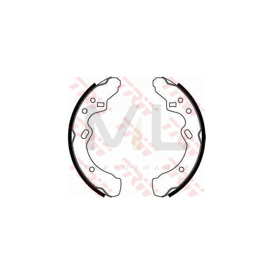 TRW GS8288 Brake Shoe Set for MAZDA 323 III Estate (BW)