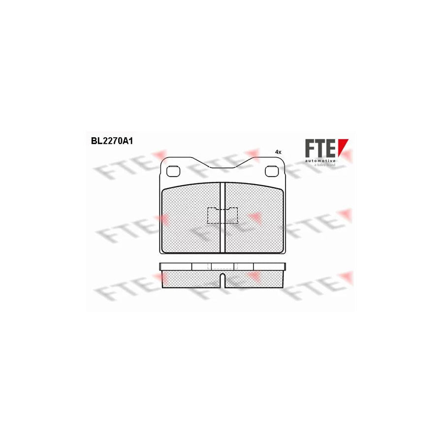 FTE Bl2270A1 Brake Pad Set