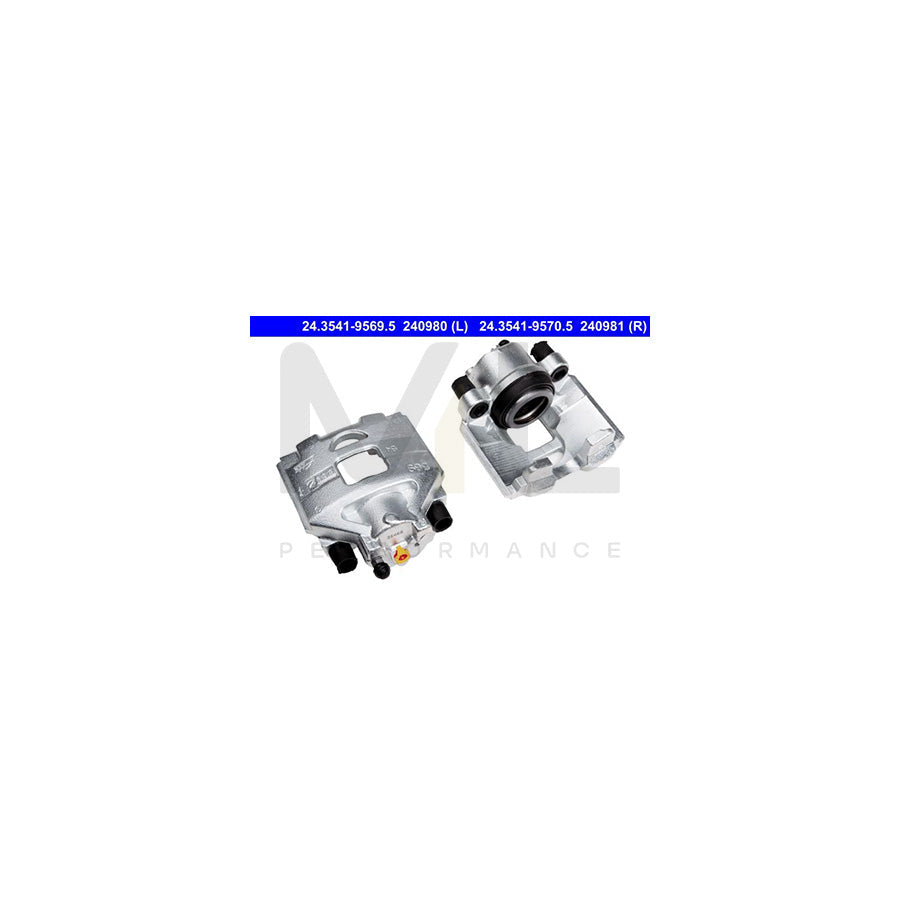 ATE 24.3541-9570.5 Brake Caliper without holder