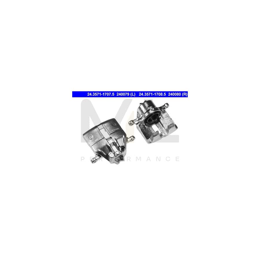 ATE 24.3571-1707.5 Brake Caliper without holder