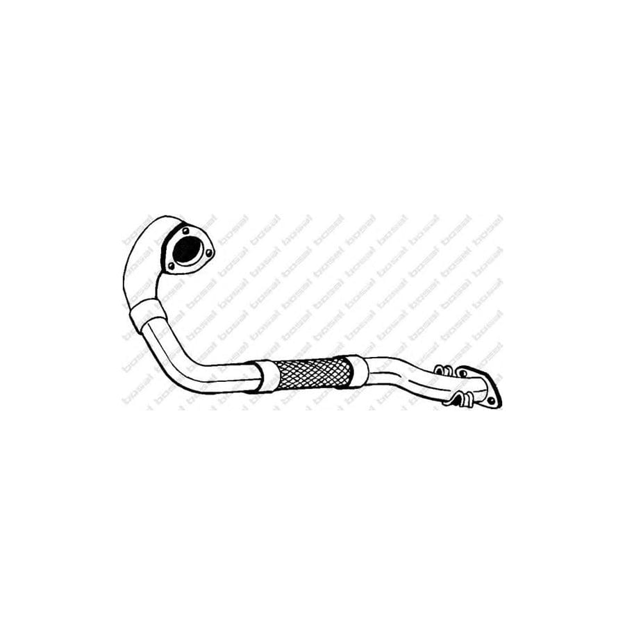 Bosal 786-291 Exhaust Pipe for Saab 9000 Hatchback