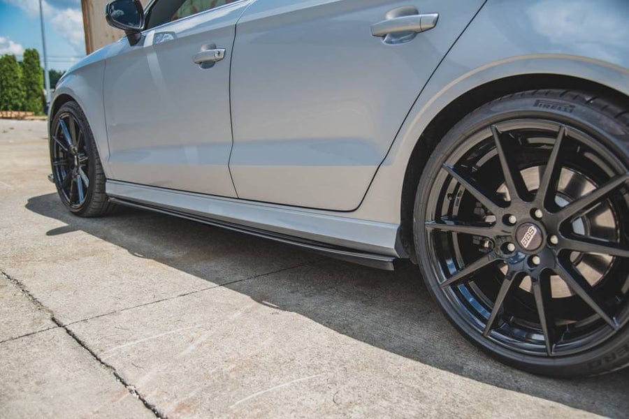 Maxton Design Audi S3 / A3 S-Line 8V FL Sedan Side Skirts Diffusers V.2