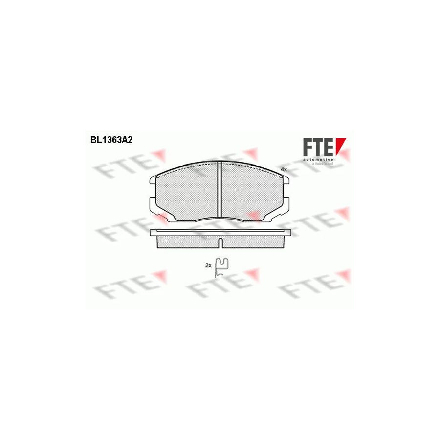 FTE Bl1363A2 Brake Pad Set