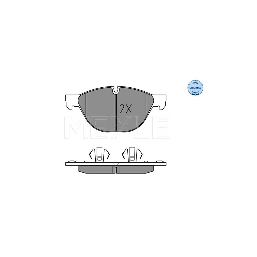 Meyle 025 241 7219 Brake Pad Set