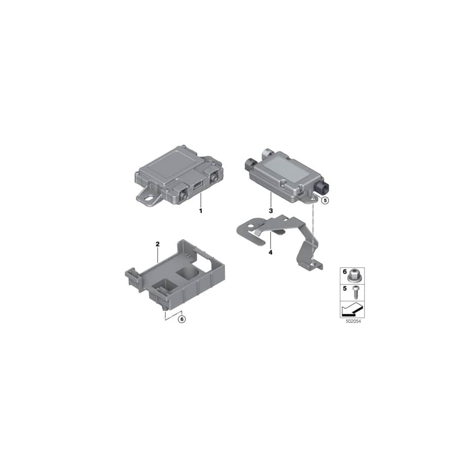 Genuine BMW 84109362853 G12 F90 G30 Holder (Inc. 530d, 540dX & M550dX)
