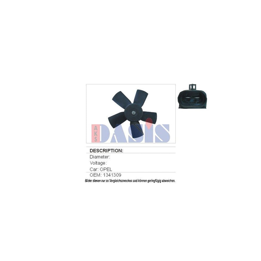 AKS Dasis 158280N Fan, Radiator