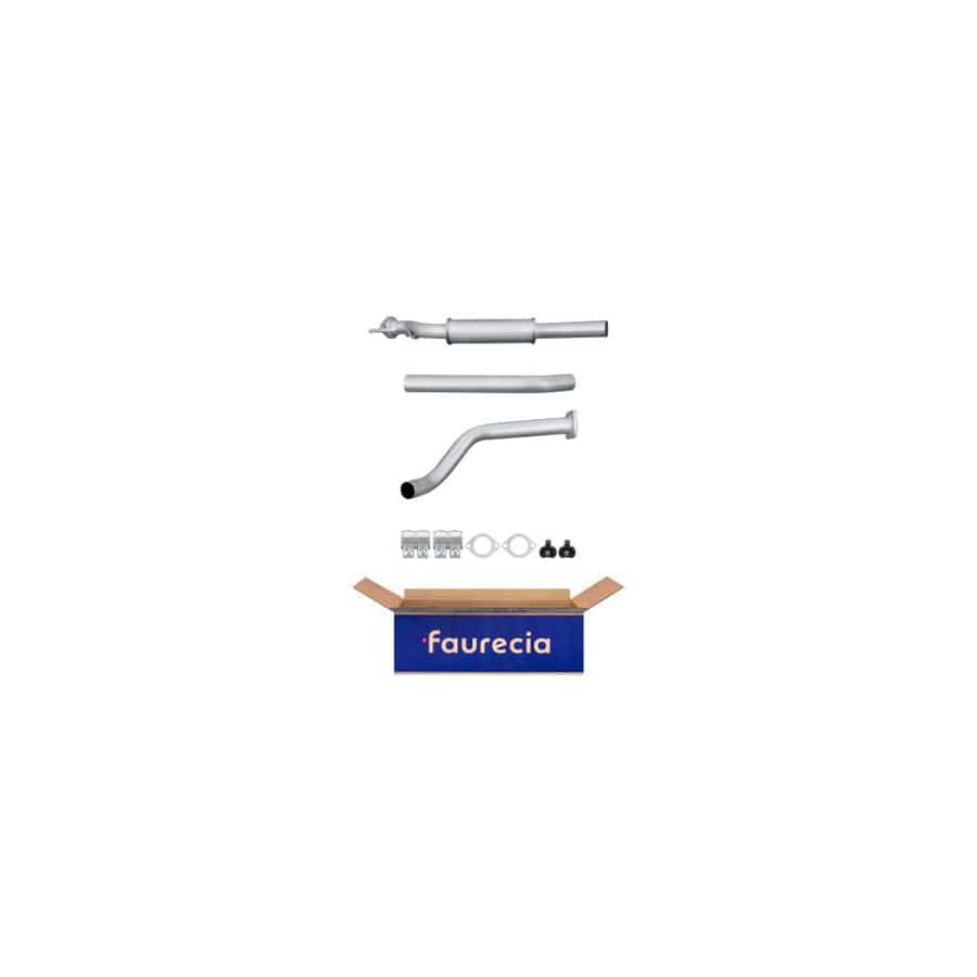 Hella 8LB 366 021-991 Front Silencer For Renault Kangoo