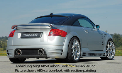 Rieger 00099037 Audi 8N TT Rear Diffuser 2 | ML Performance UK Car Parts