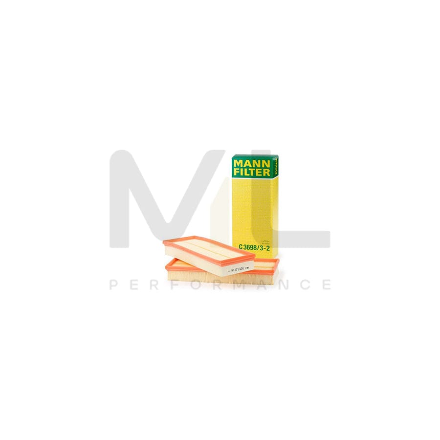 MANN-FILTER C 3698/3-2 Air Filter Filter Insert