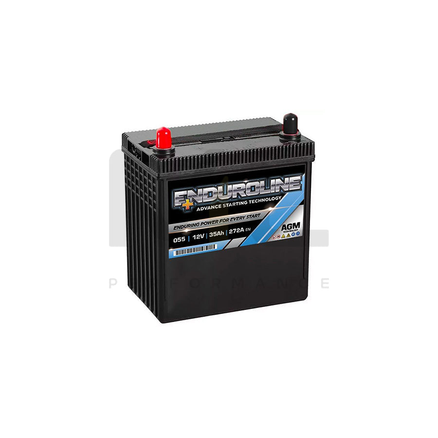 Enduroline 055 AGM Start Stop Car Battery 35Ah