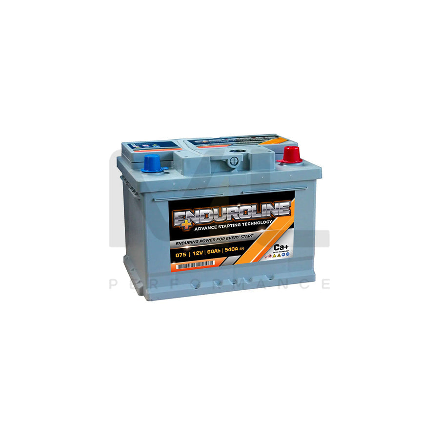 Enduroline 075 Car Battery 60Ah