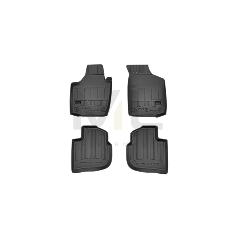 FROGUM 3D407480 Floor mat set for SEAT Toledo IV Hatchback (KG3) Elastomer, Front and Rear, Quantity: 4, Black