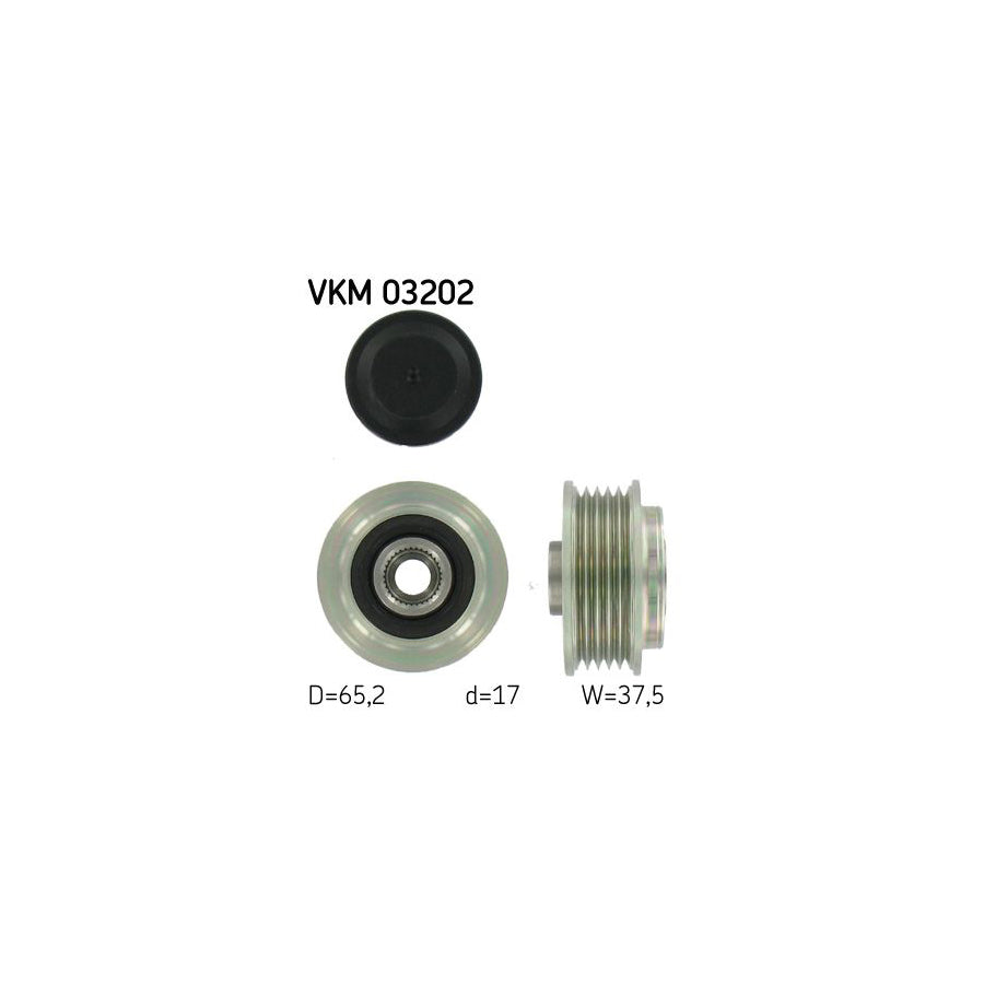 Skf Vkm 03202 Alternator Freewheel Clutch
