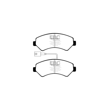 EBC PDKF523 Citroen Fiat Peugeot Ultimax Front Brake Pad & Plain Disc Kit - Brembo Caliper 2 | ML Performance UK Car Parts