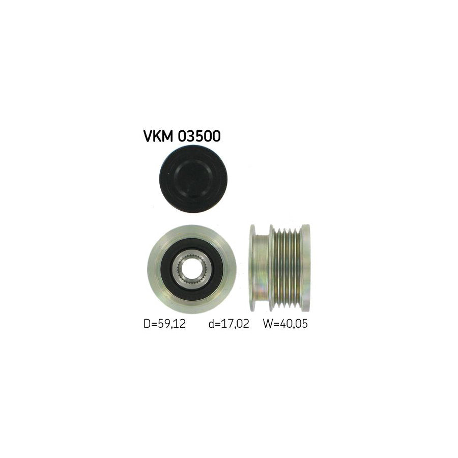 Skf Vkm 03500 Alternator Freewheel Clutch