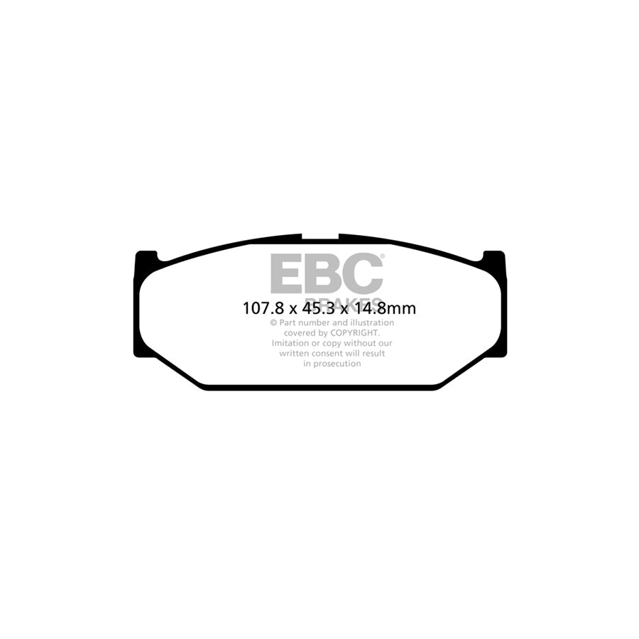 EBC DPX2104 Suzuki Swift Ultimax Front Brake Pads 2 | ML Performance UK Car Parts