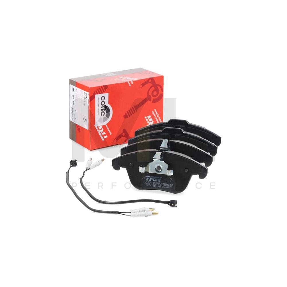 TRW Cotec Gdb1818 Brake Pad Set Incl. Wear Warning Contact