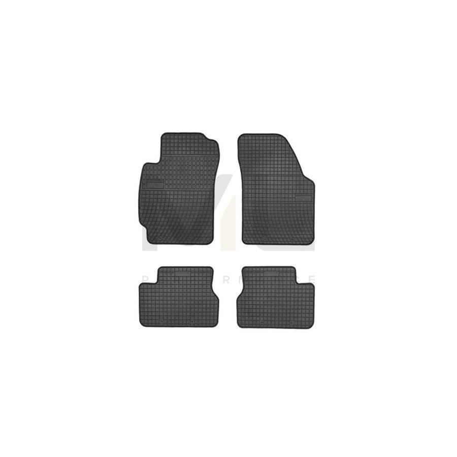 FROGUM Tailored 547297 Floor mat set for HONDA HR-V I (GH) Elastomer, Front and Rear, Quantity: 4, Black, (LHD)