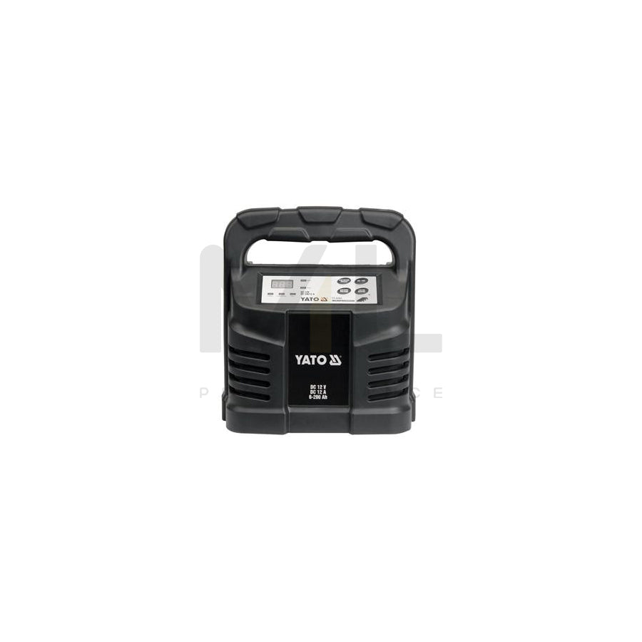 YATO YT-8302 Battery Charger portable, with jump starter, 12A, 12V