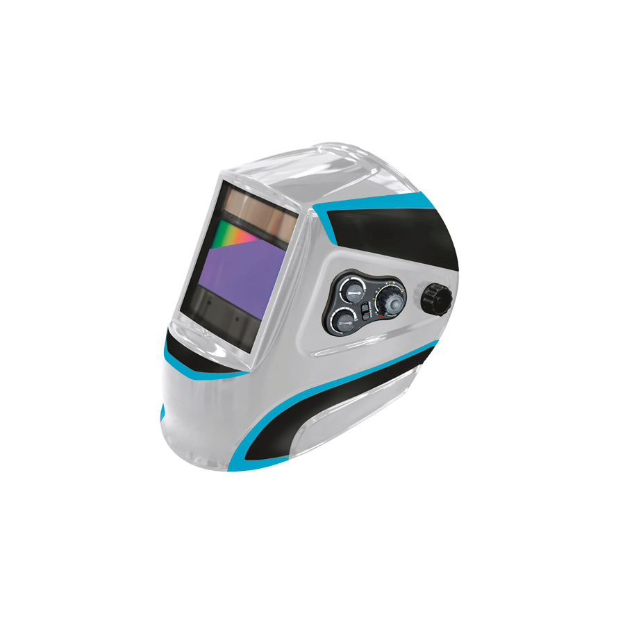 Gys 068650 Lcd Ergotech+ 5/9-9/13 Silver True Color Helmet Welding Accessories