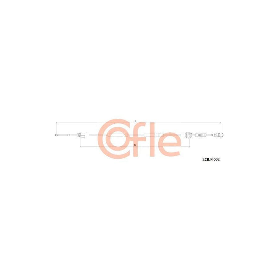 Cofle 92.2Cb.Fi002 Cable, Manual Transmission for Fiat 500L (351, 352)