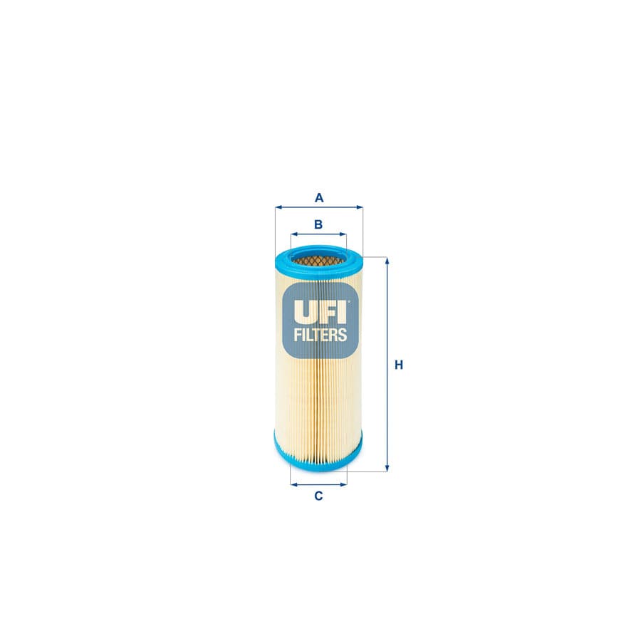 Ufi 27.367.00 Air Filter For Fiat Doblo
