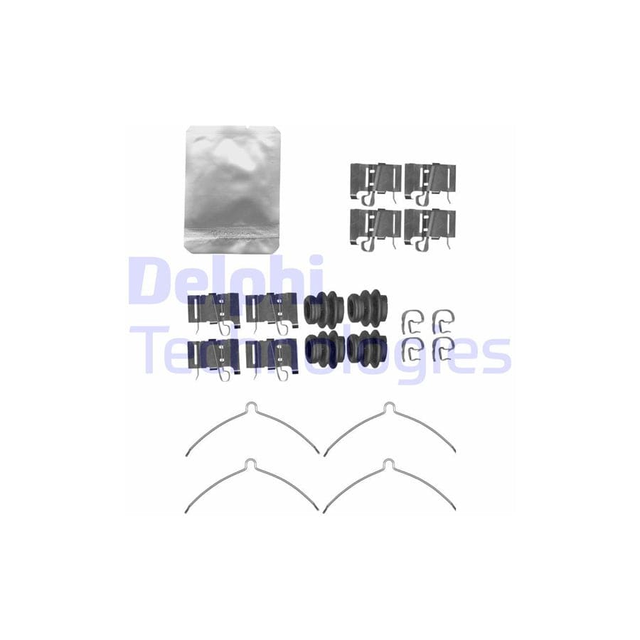 Delphi Lx0609 Accessory Kit, Disc Brake Pads